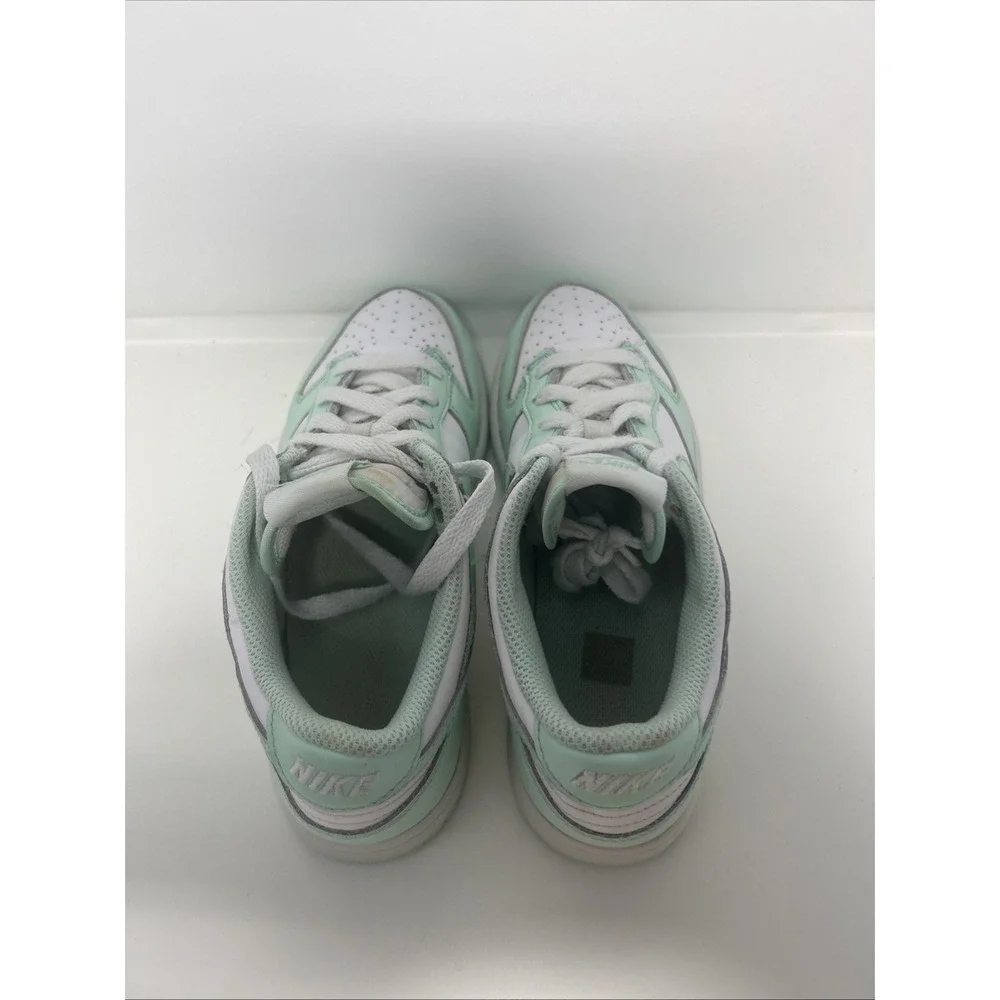 Nike Dunk Low Sneakers Youth Size 3Y, Women's Sz 4.5 White/Mint Foam FZ3536-100